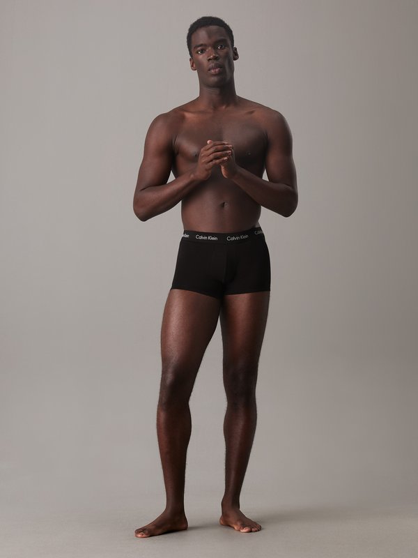 Calvin Klein Underwear 3 PACK  - Trunks - black