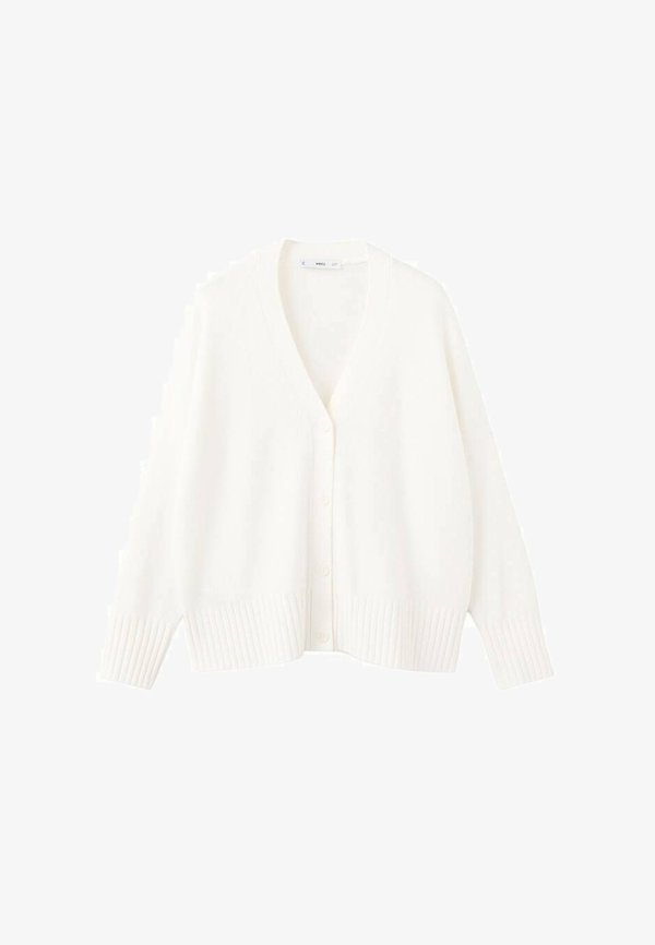 Mango Cardigan - white