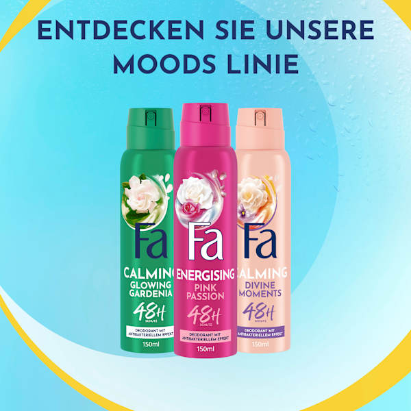 Deospray Energising Pink Passion Fa