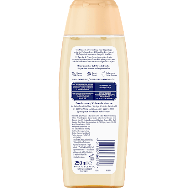 Duschcreme Soft Cacao Cream & Oil Fa