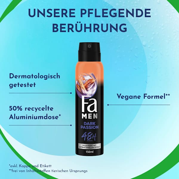 Deospray Men Dark Passion Fa Men