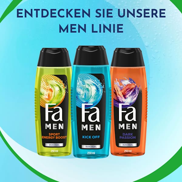 Duschgel Men Kick Off 3in1 Fa Men
