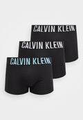 Calvin Klein Underwear INTENSE POWER 3 PACK - Trunks - black/harbor mist