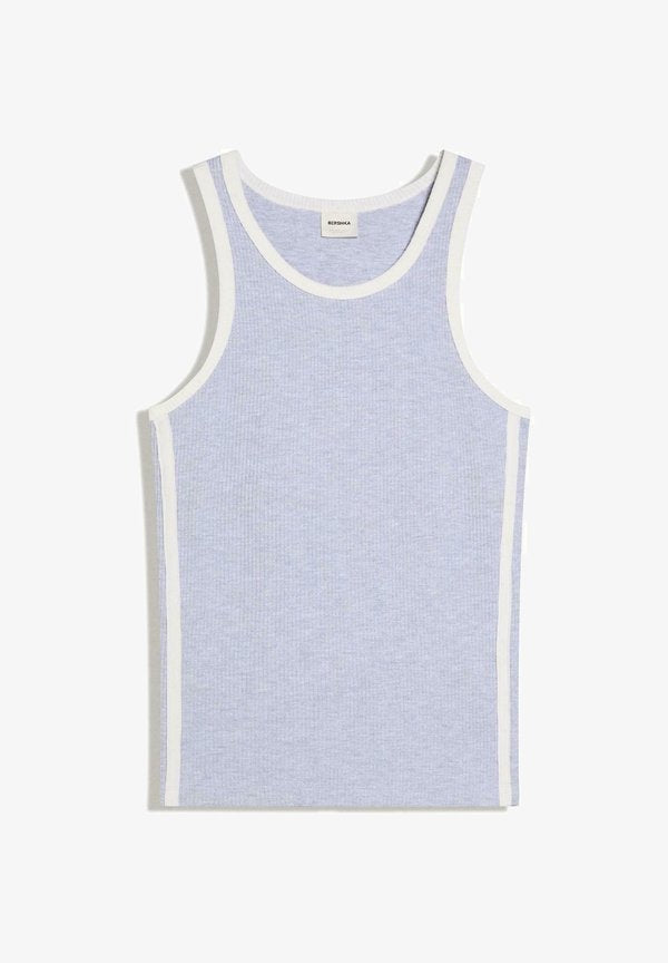 Bershka Top - dark grey