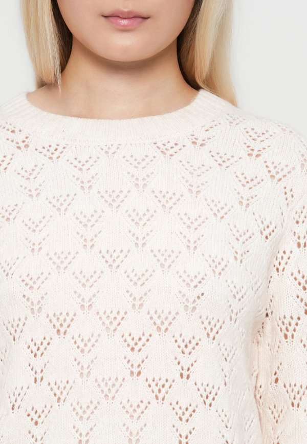 JDY JDYAMANDA LIFE O-NECK PULLOVER