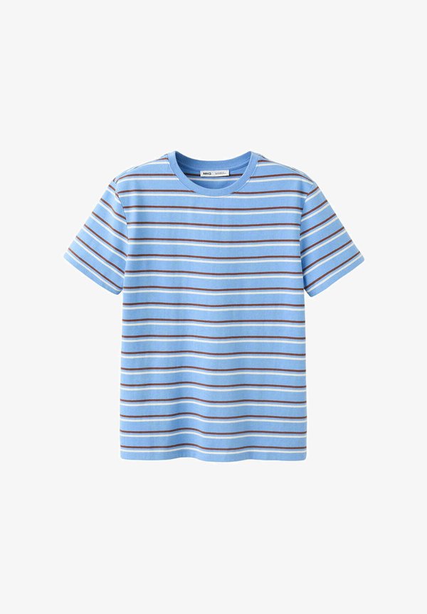 Mango ADULT - Print T-shirt - blue
