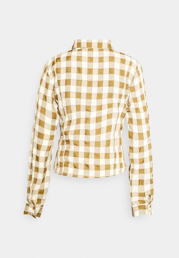 Missguided Tall GINGHAM BLOUSE