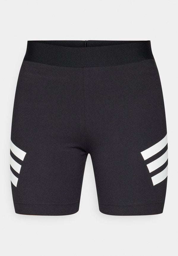 adidas Sportswear FUTURE ICONS THREE STRIPES BIKER SHORT - Leggings - black