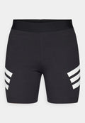 adidas Sportswear FUTURE ICONS THREE STRIPES BIKER SHORT - Leggings - black
