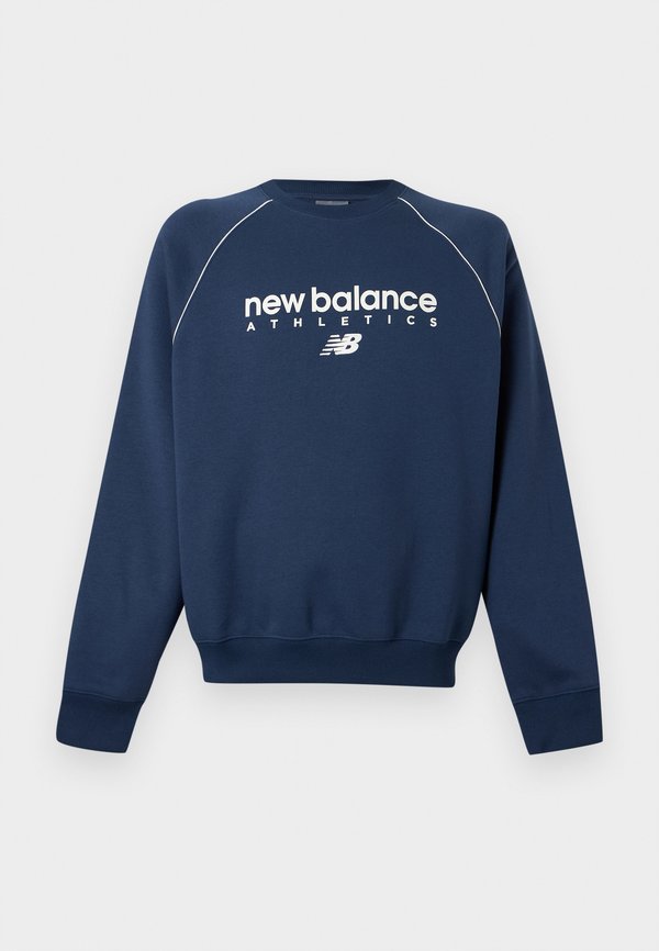 New Balance GRAPHIC CREW UNISEX - Sweatshirt - navy