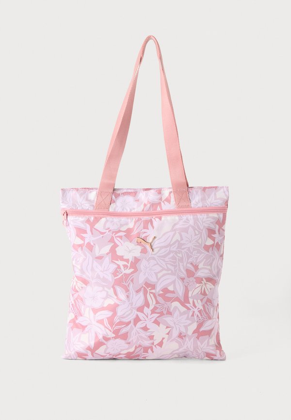 Puma POP TOTE - Tote bag - light pink/multi-coloured
