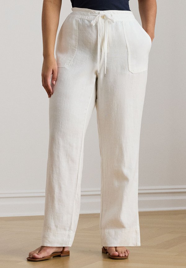 Lauren Ralph Lauren Woman LINEN DRAWCORD PANT