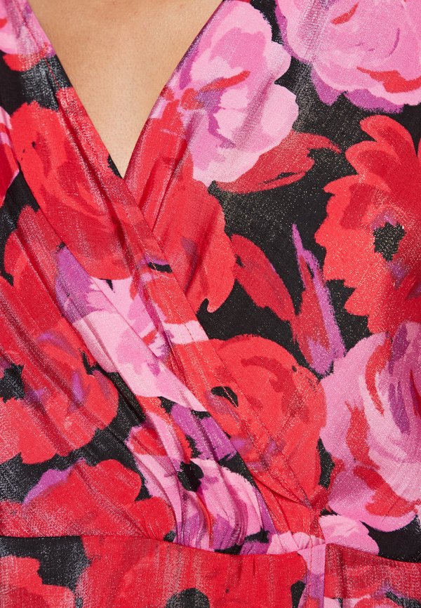 VILA VIFLORA SHORT WRAP DRESS