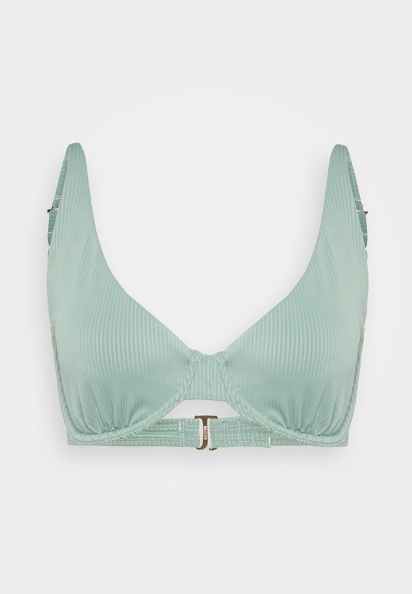 Hollister Co. Curvy High Apex Ribbed Underwire Bikini Top