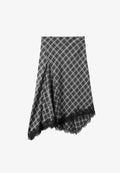 Mango ADULT - A-line skirt - black grey