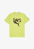 Puma P.A.M. GRAPHIC - Print T-shirt - gruen
