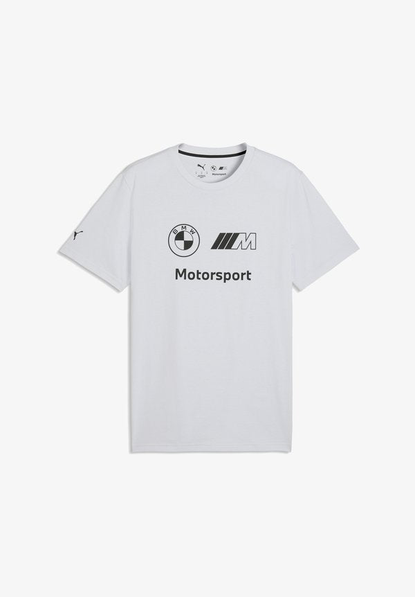 Puma BMW MMS ESS LOGO TEE - Print T-shirt - silver mist