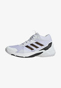 adidas Performance CRAZYFLIGHT 6 MID INDOOR - Basketball shoes - cloud white   core black   cloud white