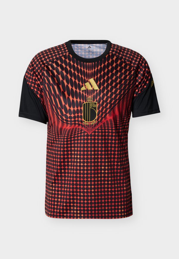 adidas Performance BELGIUM 26 HOME PRE MATCH - Football jersey - black/red