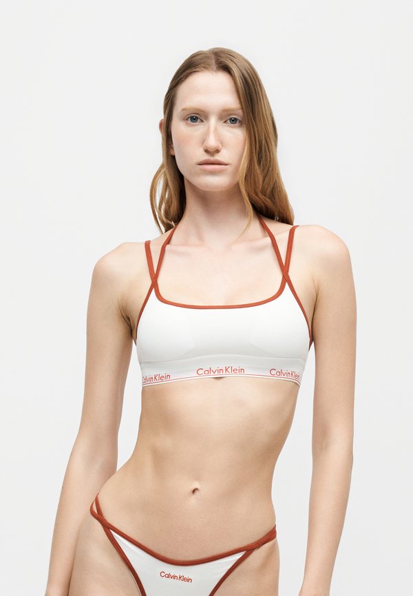 Calvin Klein Underwear LIGHTLY ICON - Sports bra - white