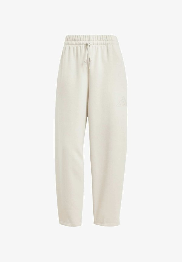 adidas Sportswear ESSENTIALS CONTEMPORARY FLEECE BARREL LOOSE - Tracksuit bottoms - alumina