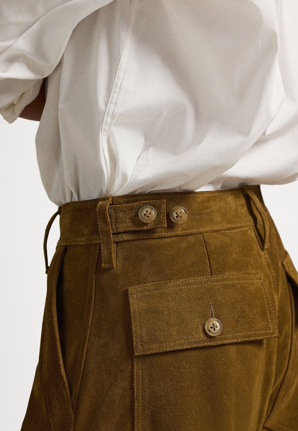 Polo Ralph Lauren THE SUEDE WIDE-LEG CROP RICKY PANT