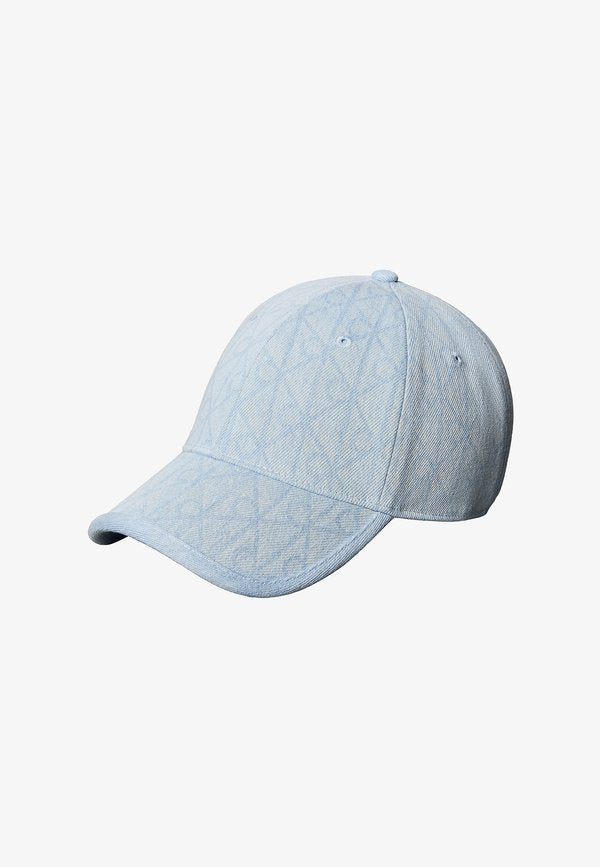 Calvin Klein EMBLEM  LOGO - Cap - light wash denim