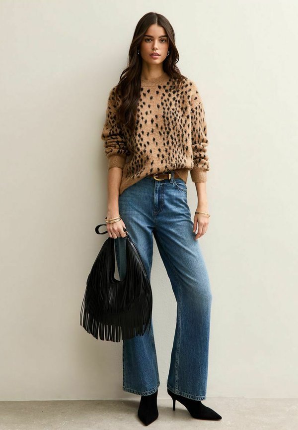 New Look BRUSHED DEER PATTERNED
