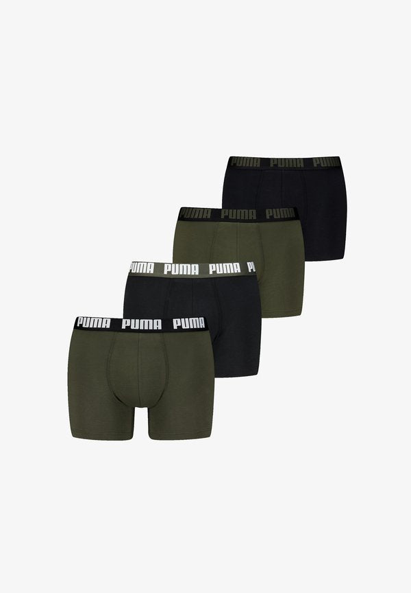 Puma MEN EVERYDAY 4 PACK  - Boxer briefs - forest night combo