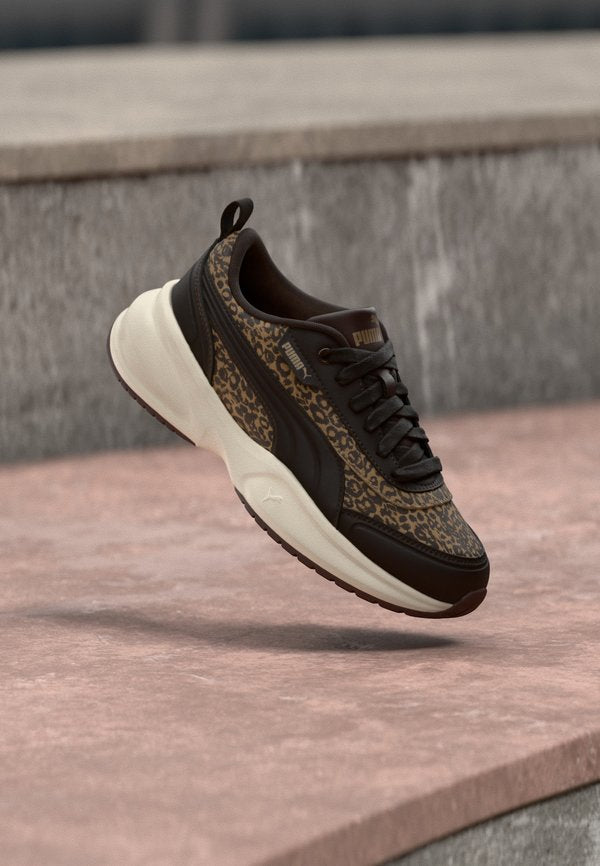 Puma CILIA 2 MODE FELINE - Trainers - soft taupe/chocolate fondue