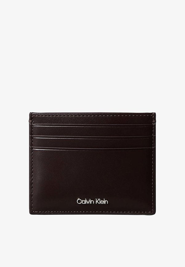 Calvin Klein Wallet - ck dark brown