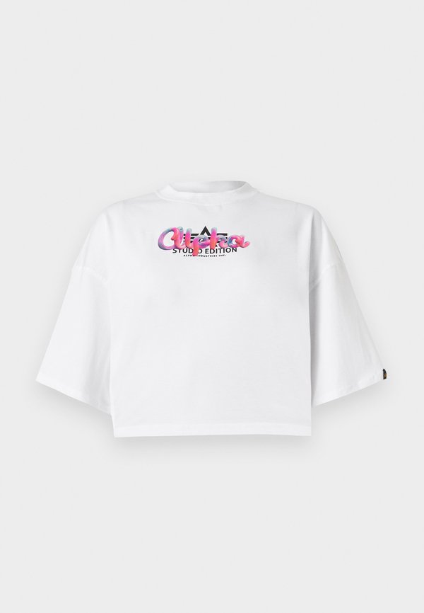 Alpha Industries STUDIO RAINBOW CROPPED