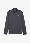 Puma M PWRTRAIN MIX 1/4 ZIP - Long sleeved top - galactic gray