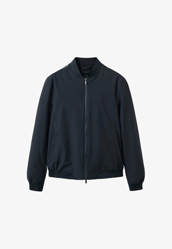Mango Bomber Jacket - dark blue