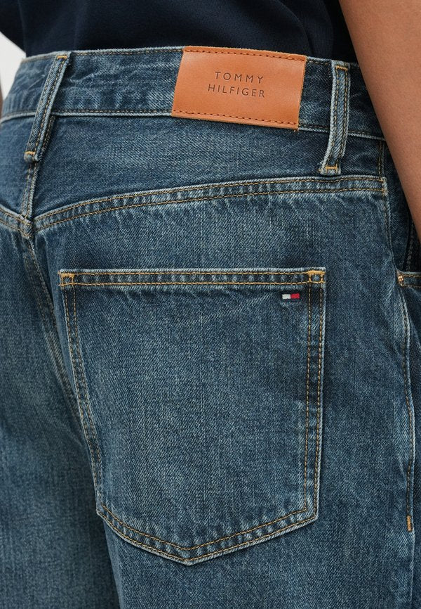 Tommy Hilfiger MID RISE TAPERED BARREL LEG JEANS
