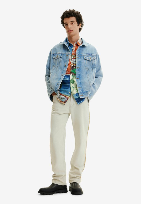 Desigual EMBROIDERED DENIM TRUCKER