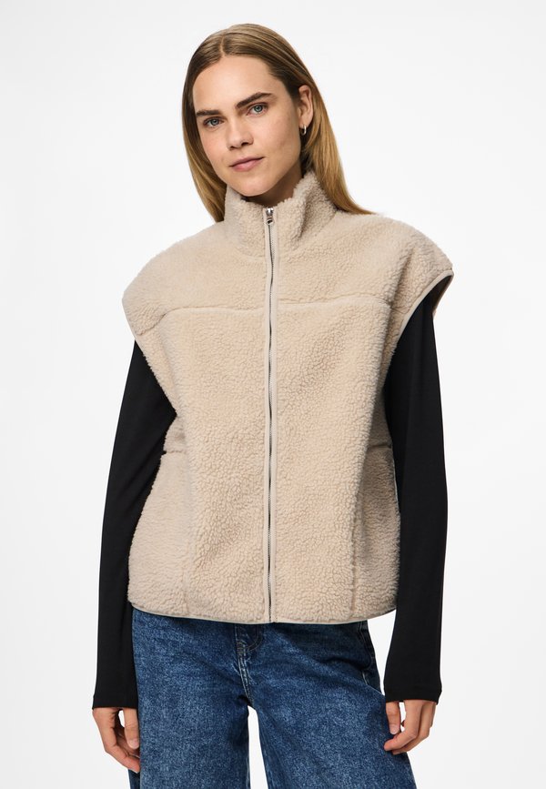 Pieces PCSADIA TEDDY VEST NOOS BC