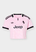 adidas Originals JUVENTUS 26/27 AWAY CROPPED - Football jersey - true pink/black