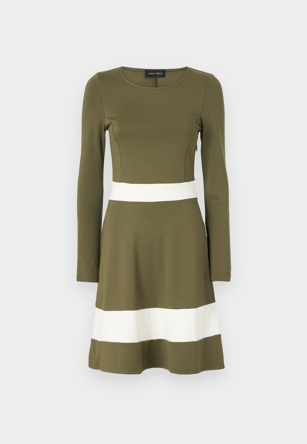 Anna Field by Zalando LONG SLEEVES CONTRAST MINI DRESS