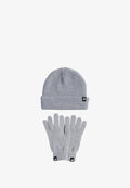 adidas Performance SET - Beanie - light grey heather   white
