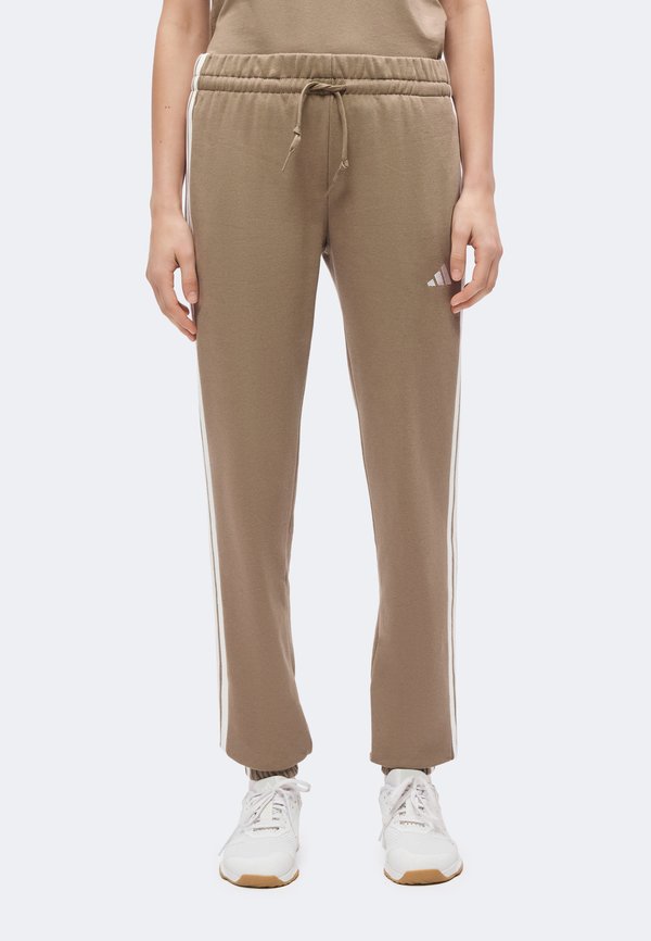 adidas Sportswear Tracksuit bottoms - khaki six/white