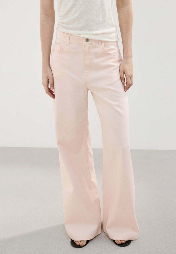 Mango ADULT - Wide Leg - pastel pink
