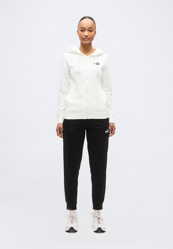 Puma HOODED SUIT - Tracksuit - white