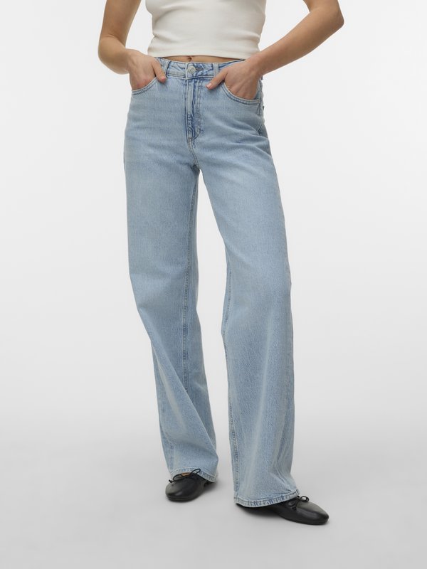 Vero Moda Wide-fit VMTESSA High rise wide leg fit