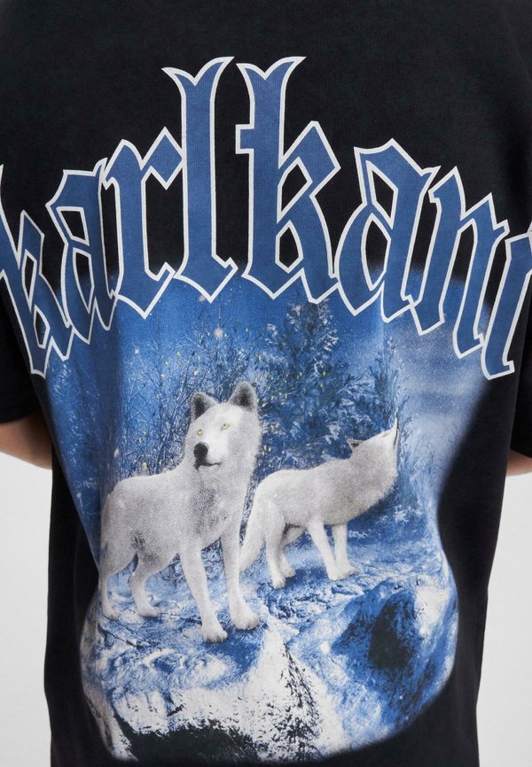 Karl Kani SMALL SIGNATURE WASHED HEAVY JERSE WOLF