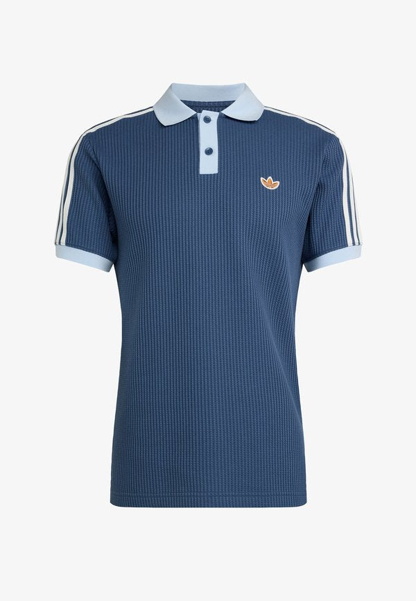 adidas Originals WAFFLE KNIT - Polo shirt - preloved ink