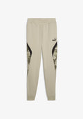 Puma CAMO JOGGING - Tracksuit bottoms - pebble gray