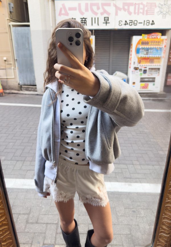 Bershka Shorts - white