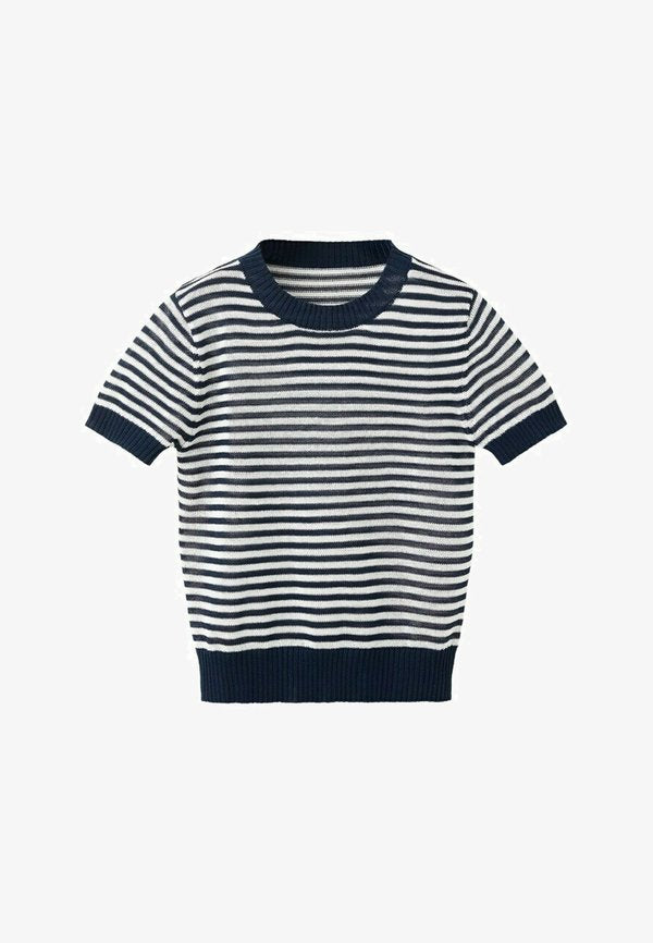 Mango ADULT - Print T-shirt - royal blue
