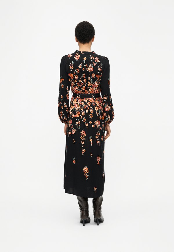 VILA VIELMA BAI O NECK ANKLE MIDI DRESS